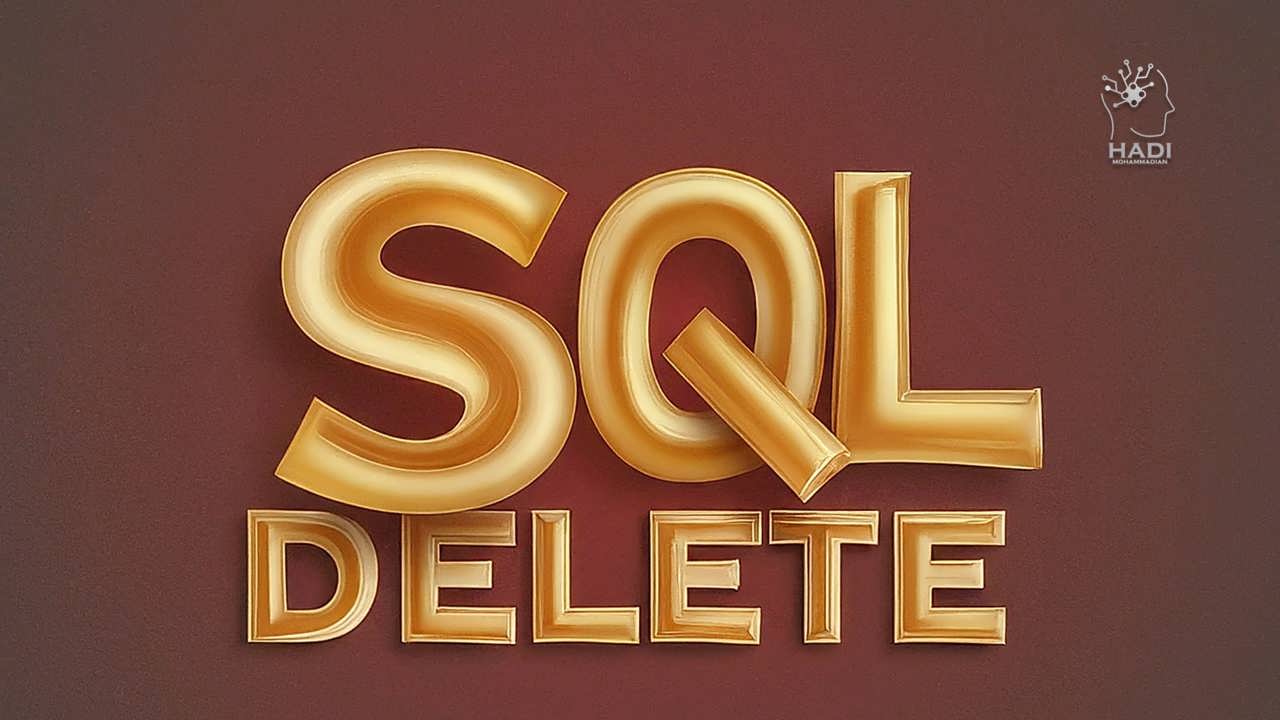 دستور DELETE در SQL