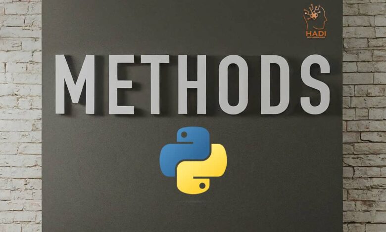 متدها در پایتون