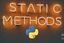 متدهای استاتیک در پایتون