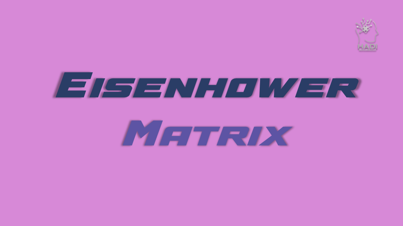 ماتریس آیزنهاور
