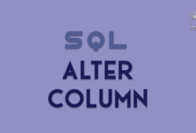 اضافه کردن ستون در SQL (ALTER COLUMN)