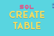 ایجاد جدول در SQL (CREATE TABLE)