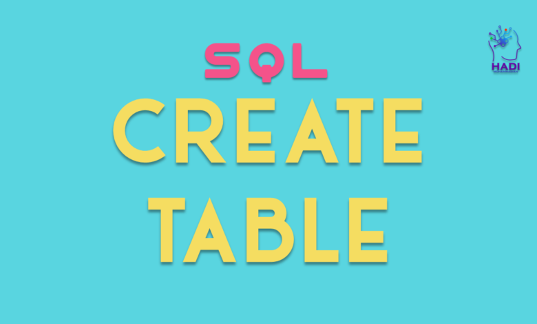 ایجاد جدول در SQL (CREATE TABLE)