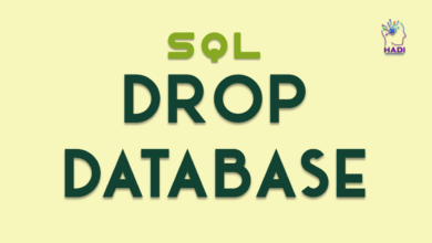 حذف پایگاه داده در SQL (DROP DATABASE)