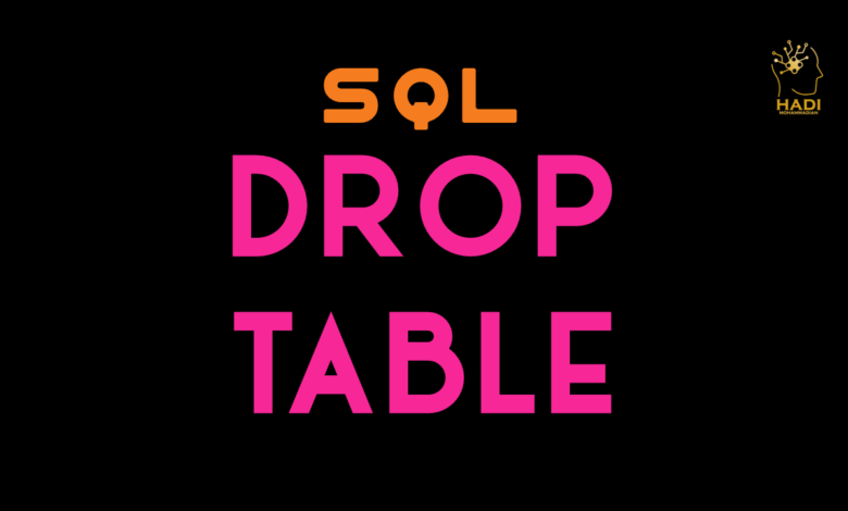 حذف جدول در SQL (DROP TABLE)
