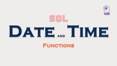 توابع تاریخ و زمان در SQL (Date and Time Functions)