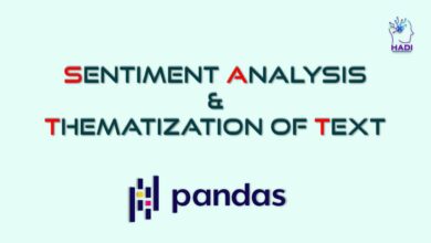 استخراج اطلاعات از متن، تجزیه و تحلیل احساسات و موضوع بندی متن با Pandas