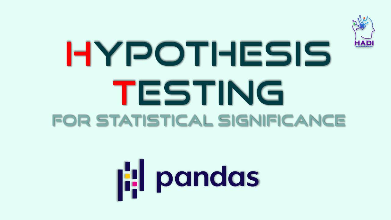 تست فرضیه برای بررسی معنی داری آماری در Pandas و scikit-learn