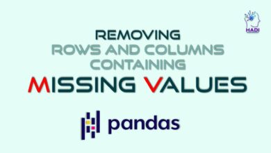 حذف سطرها و ستون هایی حاوی مقادیر گمشده در Pandas