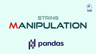 دستکاری رشته ها در Pandas