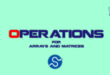 عملیات اساسی روی آرایه ها و ماتریس ها در SciPy