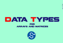 انواع داده های مختلف برای آرایه ها و ماتریس ها در SciPy