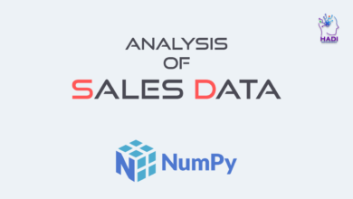 تجزیه و تحلیل داده های فروش با NumPy