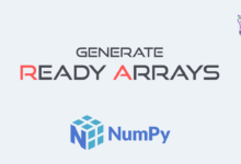 تولید آرایه‌های آماده در NumPy