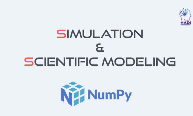 شبیه سازی و مدل سازی علمی با NumPy