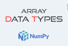 انواع داده های آرایه NumPy