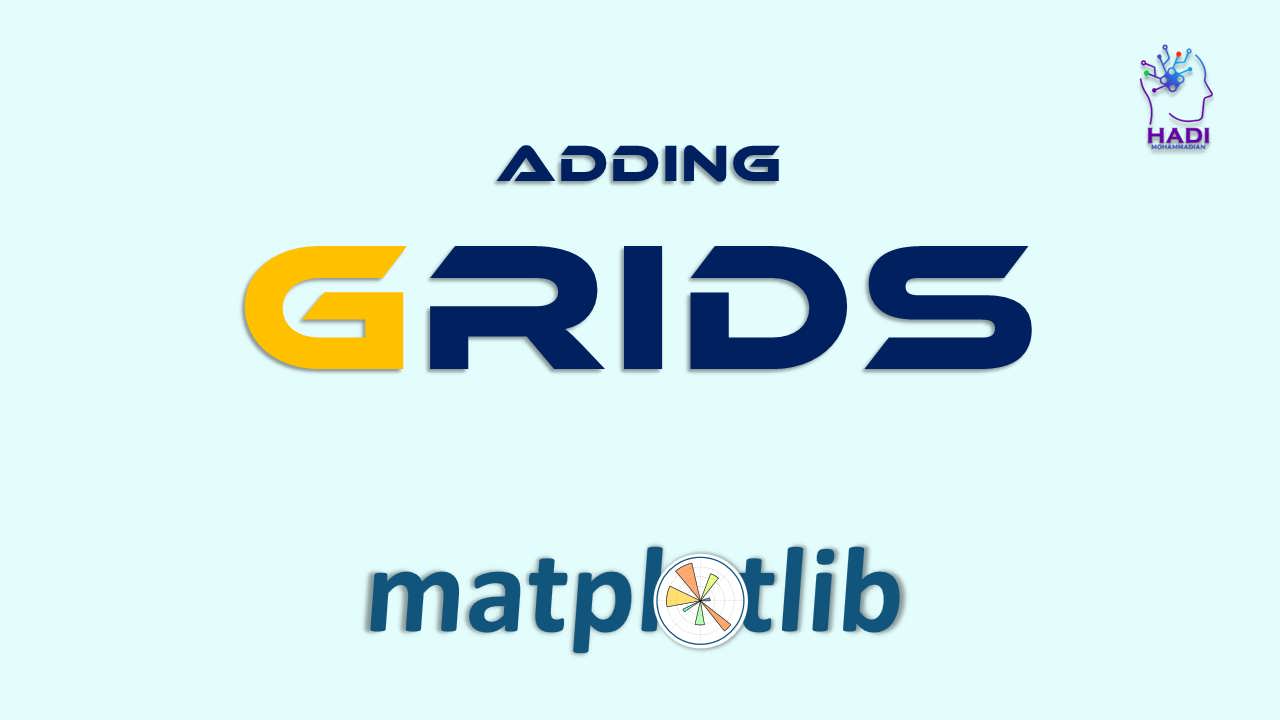 افزودن شبکه به نمودارهای Matplotlib
