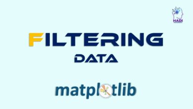 فیلتر کردن داده ها در Matplotlib