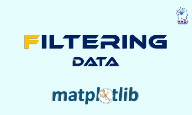 فیلتر کردن داده ها در Matplotlib
