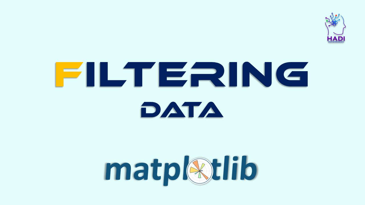 فیلتر کردن داده ها در Matplotlib