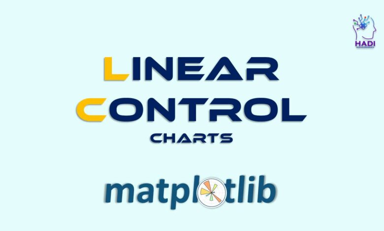 نمودارهای کنترل خطی در Matplotlib