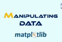 دستکاری داده ها در Matplotlib