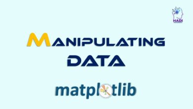 دستکاری داده ها در Matplotlib
