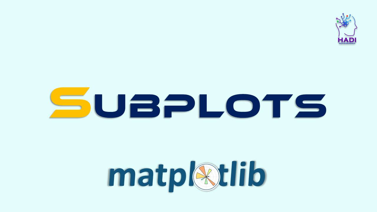 استفاده از تابع subplots برای ایجاد چند نمودار در یک صفحه - هادی محمدیان image.