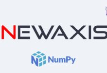 تابع newaxis در NumPy