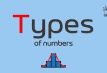 انواع اعداد