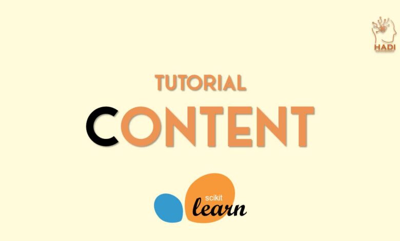 سرفصل جامع آموزشی Scikit-learn