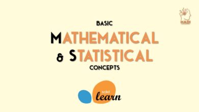 آشنایی با مفاهیم پایه ریاضی و آماری