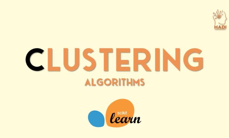 الگوریتم‌های خوشه‌بندی در scikit-learn
