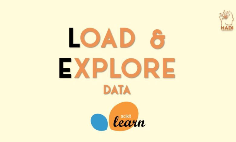 بارگذاری و کاوش در داده‌ها با scikit-learn