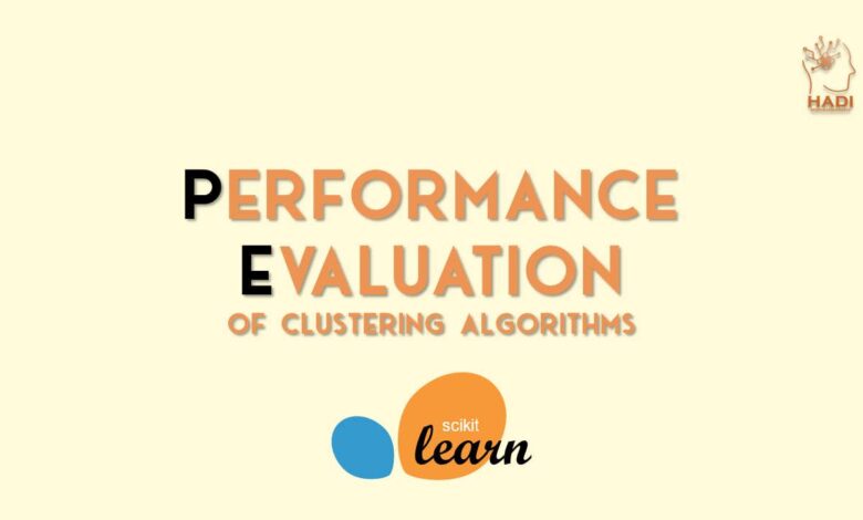 ارزیابی عملکرد الگوریتم‌های خوشه‌بندی در scikit-learn