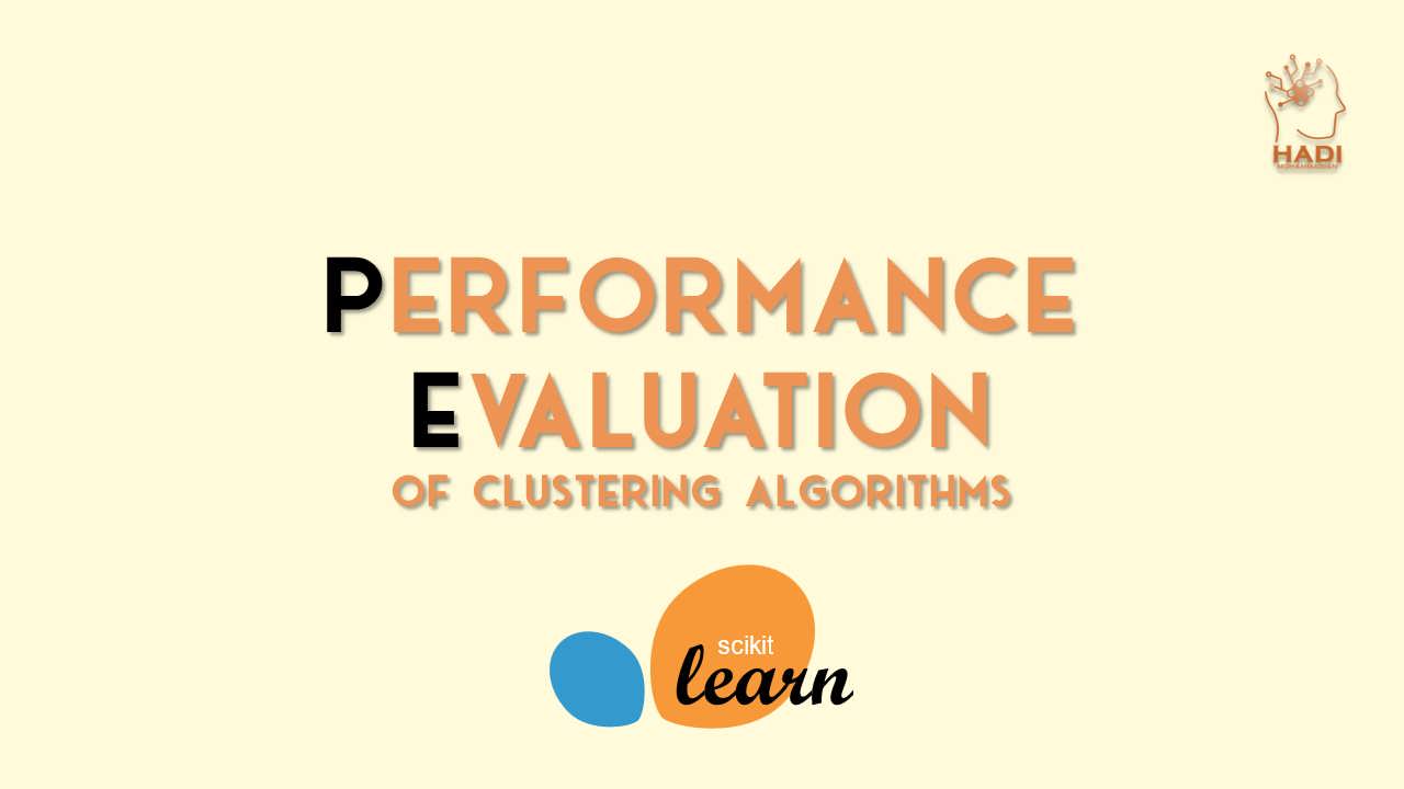 ارزیابی عملکرد الگوریتم‌های خوشه‌بندی در scikit-learn