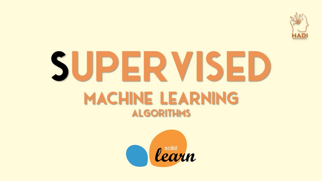 الگوریتم های یادگیری ماشین یادگیری با نظارت