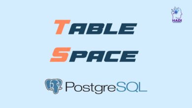 Tablespace در PostgreSQL