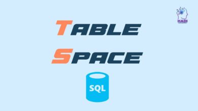SQL TABLESPACE(فضای جدولی)