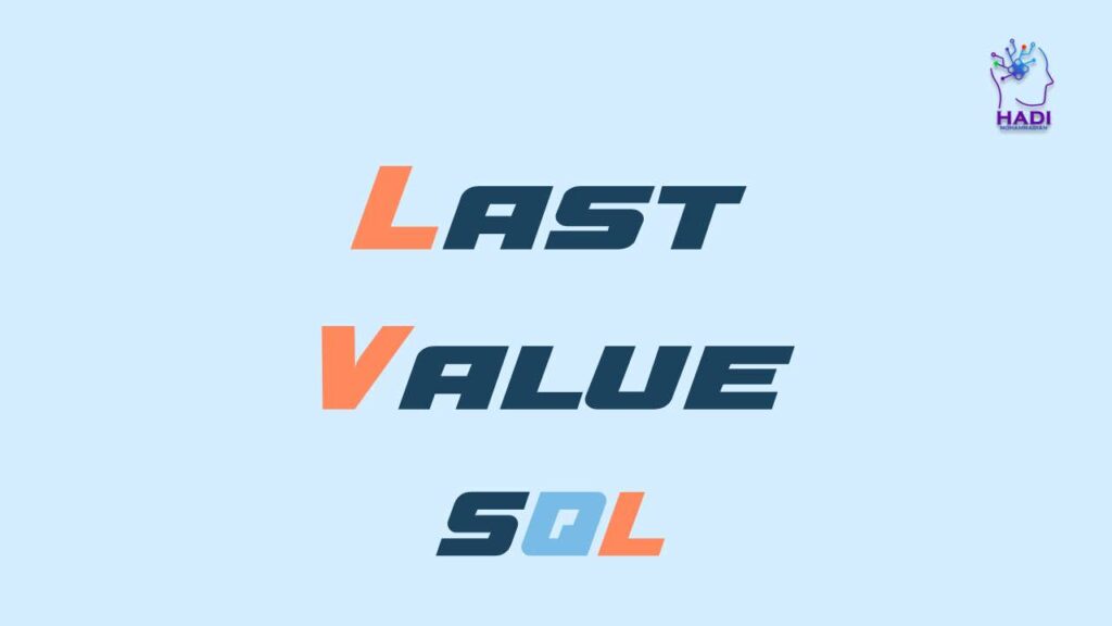 LAST_VALUE