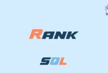 تابع پنجره ای RANK