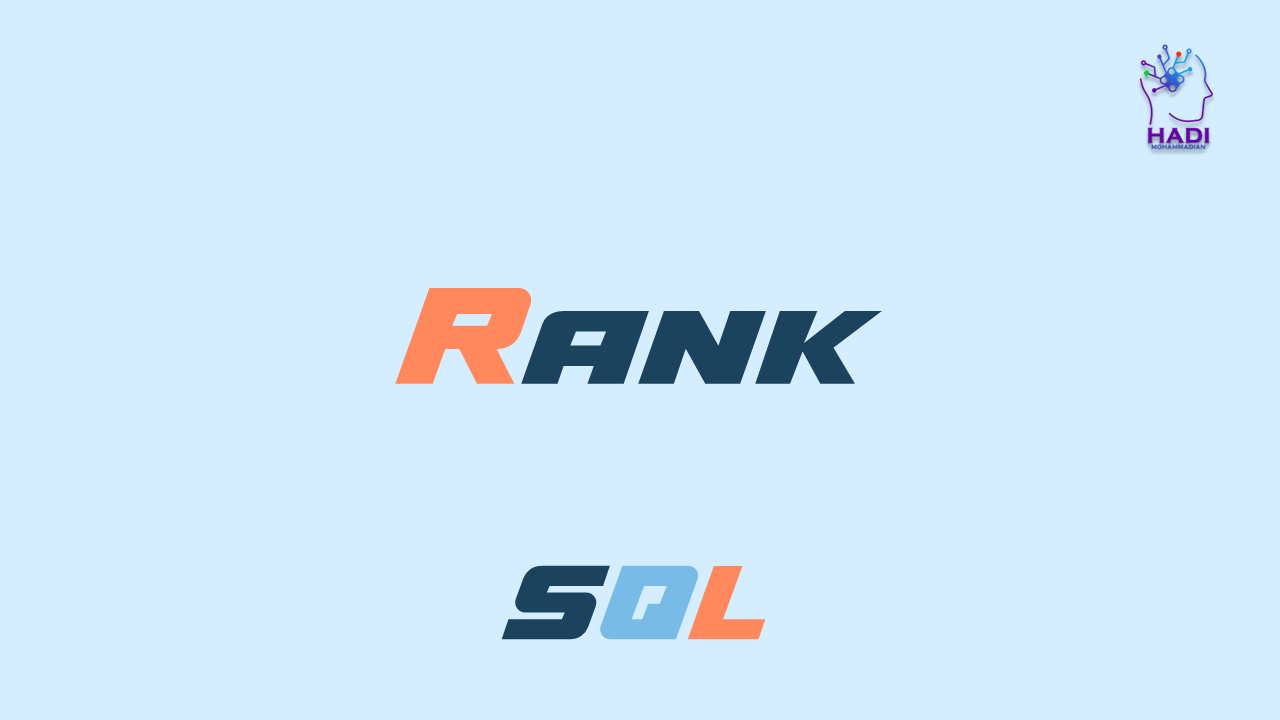 تابع پنجره ای RANK