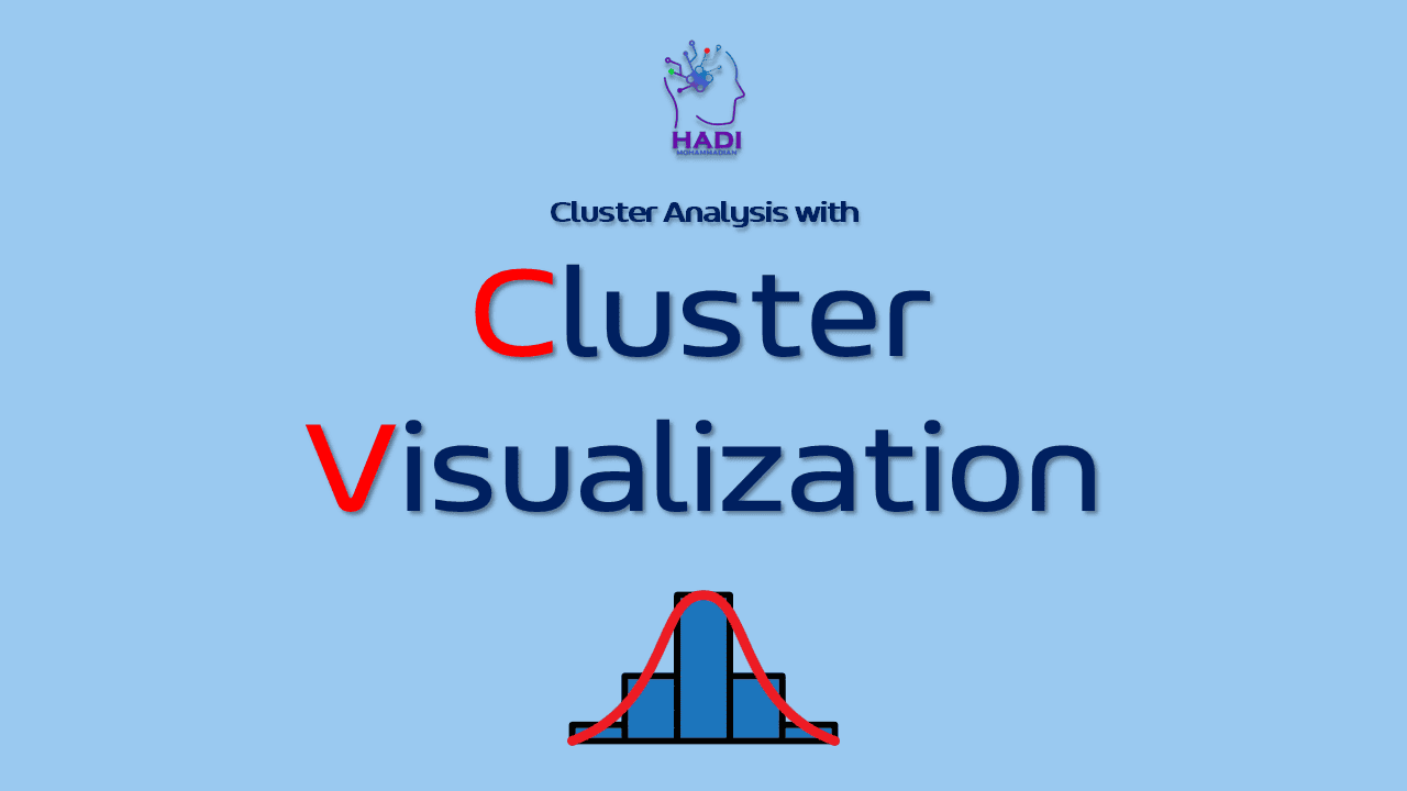 تحلیل جامع داده‌های خوشه‌ای با تجسم خوشه‌ها