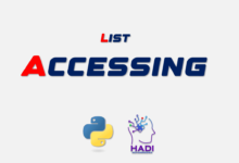 دسترسی به عناصر یک لیست در پایتون