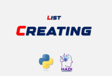 ایجاد لیست در پایتون