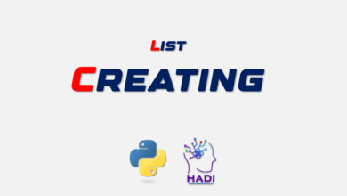 ایجاد لیست در پایتون