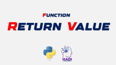 مقدار بازگشتی در توابع پایتونv