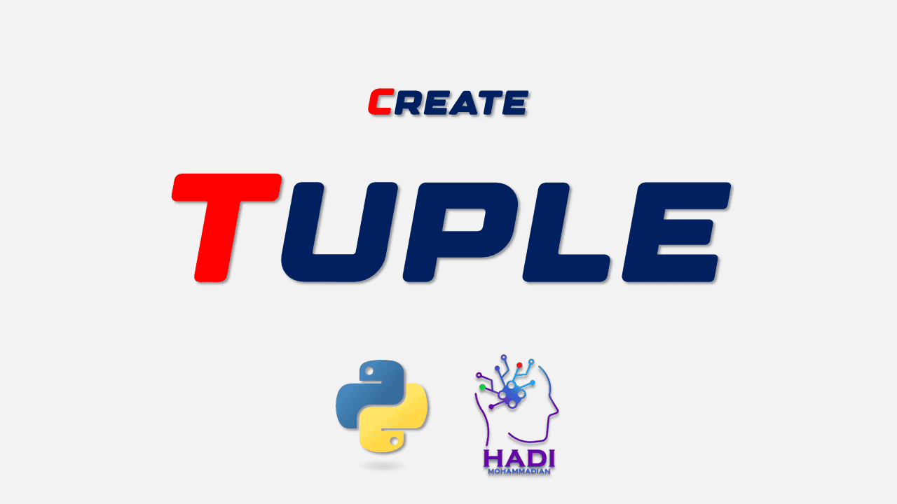 ایجاد تاپل در پایتون 