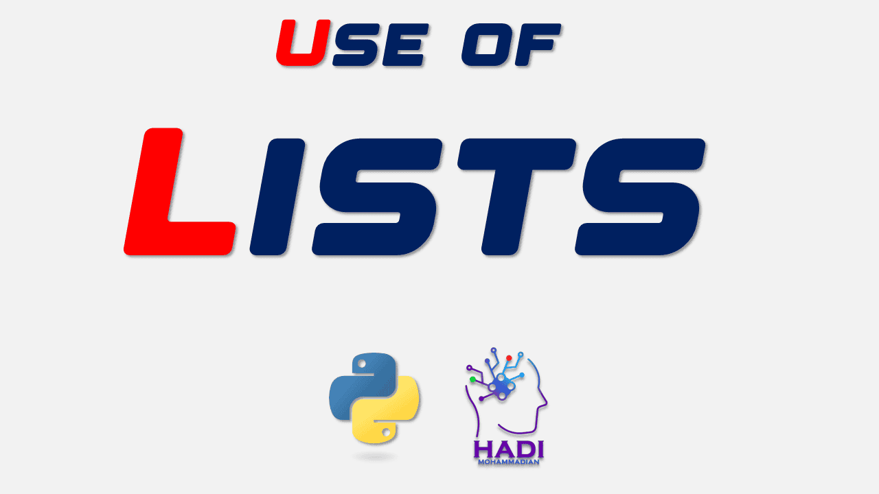 کاربردهای تاپل و لیست در پایتون