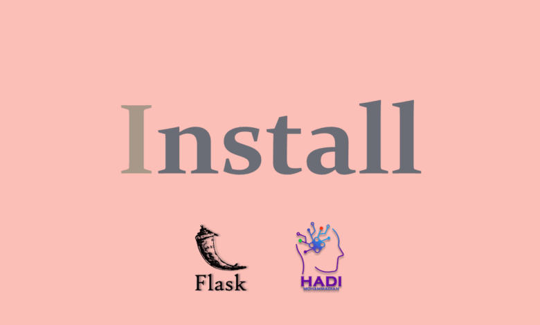 نصب Flask